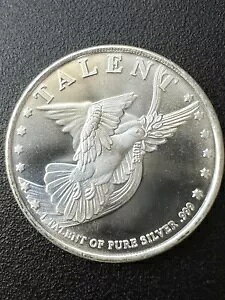Lift Up Your Eyes Talent of Pure Silver Christian Dove 1 �I���X .999 �V���o�[ ���E���h