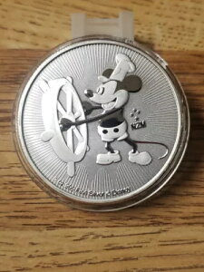 2017 jEG $2 Vo[ CDEB[ 1IX t@C Vo[ fBYj[ ~bL[}EX RC