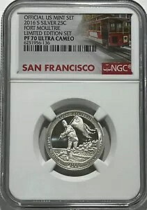 2016 S NGC PF70 UCAM �v���[�t �V���o�[ �N�H�[�^�[ ����ŃZ�b�g �t�H�[�g ���[���g���[