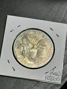 1999 �A�����J�� �V���o�[ �C�[�O�� 1 �I���X �V���o�[ �x�^�[ �f�C�g �g�[�� �R�C�� (Raw10860)(MS)