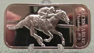 ���B���e�[�W 1973 �Z�N���^���A�g 1 �g���C �I���X .999 �V���o�[ �o�[ Silver Creations Preakness