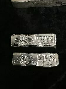 1 tr/oz MK BarZ �u�L�b�g�J�b�g �X�J���v .999 �t�@�C�� �V���o�[ ���ƂŒ����ꂽ�o�[ 1
