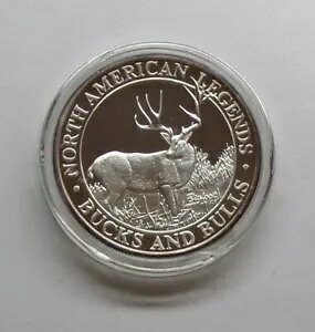 North American Legends Bucks & Bulls "BIGFOOT" 1 IX .999 Vo[ Prf Rd