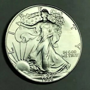 1986 BU �A�����J�� �V���o�[ �C�[�O��.UNC ASE�B�y���ȑ����B(���m�ȃR�C�����\������Ă��܂�) #eu20