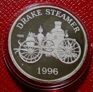 1996 America's Unsung Hero-The Fireman-DRAKE STEAMER Eh 1 IX 999 Vo[