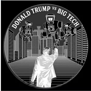 hihEgvuTRUMP VS. BIG TECHv 1IX .999 Vo[RC .999 RN^uRC