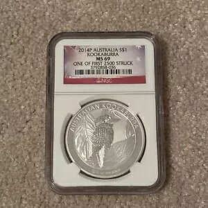 2014P I[XgA 1 IX Vo[CJZ~ $1 NGC O[h MS69 ŏ 2500 ̂ 1 XgCN