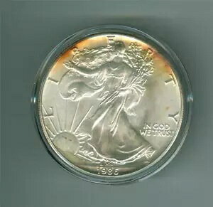 �A�����J 1986 �h�� 1 �A�����J�� 1 �I���XFINE SILVER EAGLE GEM BU with���F