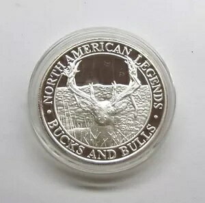 N. American Legends Bucks & Bulls "KING OF BRITTON" 1 IX.999 Vo[ Prf Rd