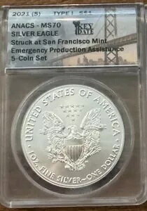 2021 S AJ Vo[ C[O ANACS MS70 5Zbg ً}^Cv1