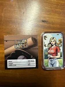 Bullion Baddies �V���[�Y 2 Homerun Haley 1�I���X �V���o�[�o�[�iCOA �t���j