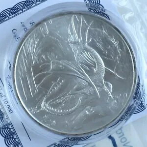 �m���f�B�b�N �h���S�� 1�I���X .999 ���� �H�ꕕ�� Littleton Coin Co. COA�t��
