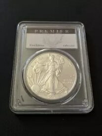 ?? 2017 $1 アメリカン シルバー イーグル PCGS MS70 プレミア ラベル 10,000 枚中 1 枚 ??