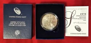 2016�N W �A�����J�� �V���o�[ �C�[�O�� �o�[�j�b�V�� ������ S$1 �R�C�� OGP/COA (16EG)