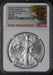 2020N AJ Vo[ C[O NGC MS70 EP FDOI g[x - ?COINGIANTS?