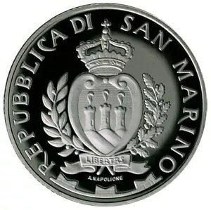 2015年ミラノ万博銀貨 - サンマリノ - ケース入り - 18gr プルーフ -