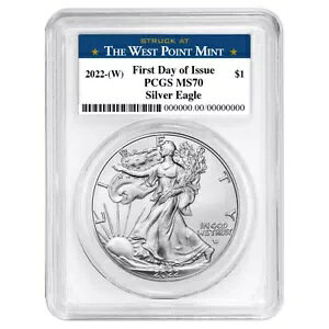 2022N (W) 1h AJ Vo[ C[O PCGS MS70 FDOI EFXg|Cg x zCgt[