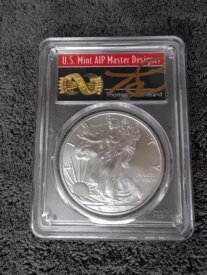 2020年 PCGS アメリカンシルバーイーグル MS70 FDOI 初日発行 クリーブランド サイン入り