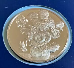 フィンセント・ファン・ゴッホ ひまわり 未開封 66g 銀貨 100大傑作 スターリング