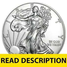 5枚セット - 2023年アメリカンイーグルコイン 1オンス 999 純銀 - 在庫あり