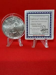 �O���[���t�F�A���[ �t�B�b�V���{�[�� �V���o�[ ���E���h �z�[�{�[ �j�b�P���V���[�Y - 1�I���X .999 �R�C�� COA#789