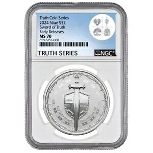 2024 - NGC MS70 - jEG ^̌RCV[Y 1IX .9999  ݌ɂ