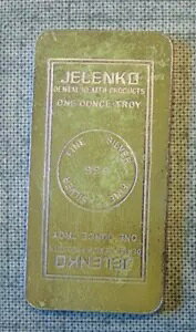 JELENKO DENTAL HEALTH PRODUCTS 1�I���X �g���C .999 ����o�[ ~ �󏭃o�[