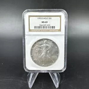 1993N AJ C[O EH[LOEoeB  1IX .999 NGC MS 69