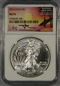 2016N Vo[C[Oh NGC MS70 WE}[JeB TC AinC $1