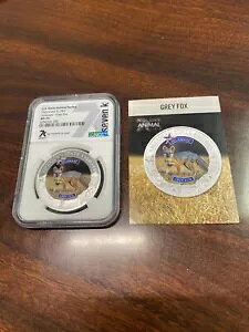 2022�N �N�b�N�A�C�����h �O���C�t�H�b�N�X NGC MS70 $5 �f���E�F�A �A�j�}���V���[�Y �V���o�[