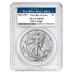 2023N (W) 1h AJ Vo[ C[O PCGS MS70 FDOI EFXg|Cg x