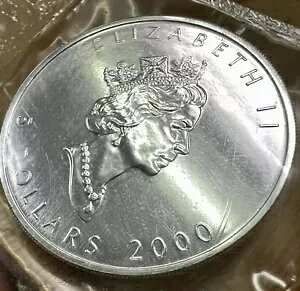 2000�N ���J�� 1�I���X 5�J�i�_�h�� .9999 �V���o�[ ���[�v�����[�t �~���j�A�� �ԉ� �v���C�x�[�g