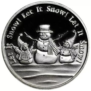 1 �g���C�I���X Let it Snow �X�m�[�}�� .999 �t�@�C�� �V���o�[ ���E���h