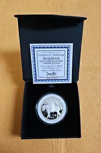 Death Dealer FRAZETTA 2015 �V���o�[ ���_���I�� �R�C�� COA�t��
