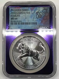 2016 Ji_ N[K[ 1 IX Vo[ $5 NGC MS-69 - vf^[ V[Y - TraderBea