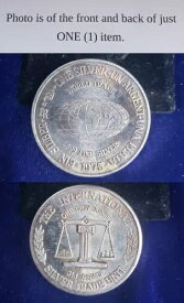 国際銀貿易単位 Un Argent Plata 1 オンス .999 シルバー ラウンド 241671