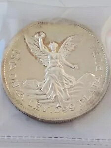 1987 ウイングド ビクトリー ビバ メキシコ .999 プラタ プラ 1 Tr.オズ。ファインシルバー