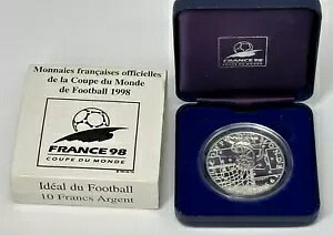 �t�����X 1996-1998 ���[���h�J�b�v �V���o�[ �v���[�t 10 �t���� - �N�[�v �f�� �����h - OGP �{�b�N�X�t��