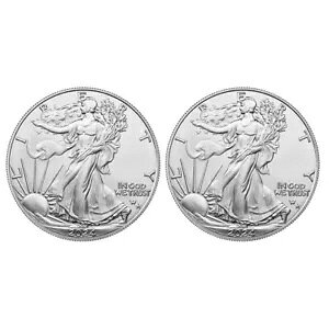 �v���Z�[�� - ���b�g 2 - 2024 (P) $1 �A�����J�� �V���o�[ �C�[�O�� �X�^�[ �v���r�[ 1 �I���X BU