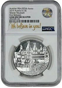 2019 �I�[�X�g���A 1.5 ���[�� �V���o�[ 1 �I���X �R�C�� �E�B�[�� �m�C�V���^�b�g NGC ��� Unc ���񃊃��[�X