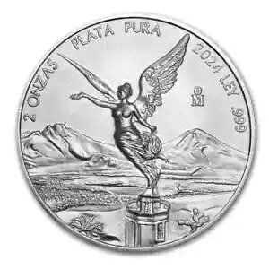 2024 LVR x^ 2 IX Vo[ 999 Plata Pura Onza LVRʃRC