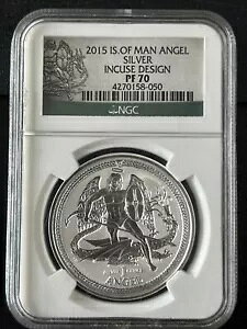 2015�NIS�B�I�u �}�� �G���W�F�� �V���o�[ �C���N���[�X �f�U�C�� PF 70 NGC (1008)