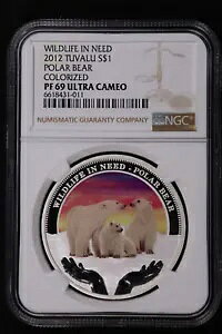 2012 co 쐶KvƂĂ VN} 1 IX 0.999 Vo[ RC - NGC PF 69 UC