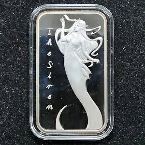 Hayleybug �~���g 1 �I���X The Siren Fantasy & Myth �V���[�Y �v���[�t �V���o�[ �A�[�g �o�[ COA �t��