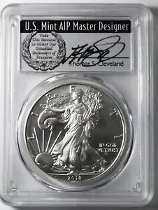 2018 $1 Vo[ AJ C[O PCGS MS70  g[}X N[uh