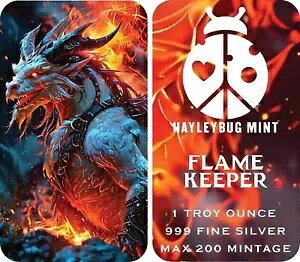 FLAME KEEPER �w�C���[�o�O �~���g �}�b�N�X �~���e�[�W 200 1 �I���X .999 �t�@�C�� �V���o�[ �A�[�g �o�[