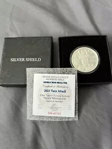 �V���o�[ �V�[���h 2023 �v���[�t Vaxx �U�����E���~�[�� 46 COA 168 �� 511