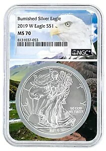 2019 W o[jbV Vo[ C[O NGC MS70 - Eagle Picture Core - POP 94