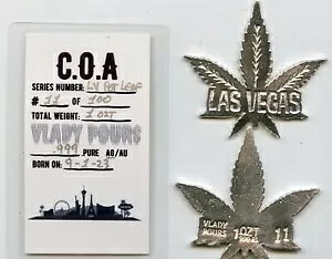 1 IX VLADY POURS 2023 XxKX 420 |bg [t #11/100 ̂ .999 t@C Vo[