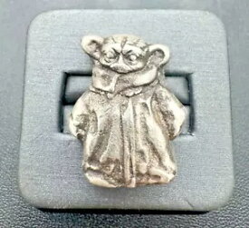 「YODA」スター・ウォーズ シルバーバー 1ozt .999 ファインシルバー MK Barz 製
